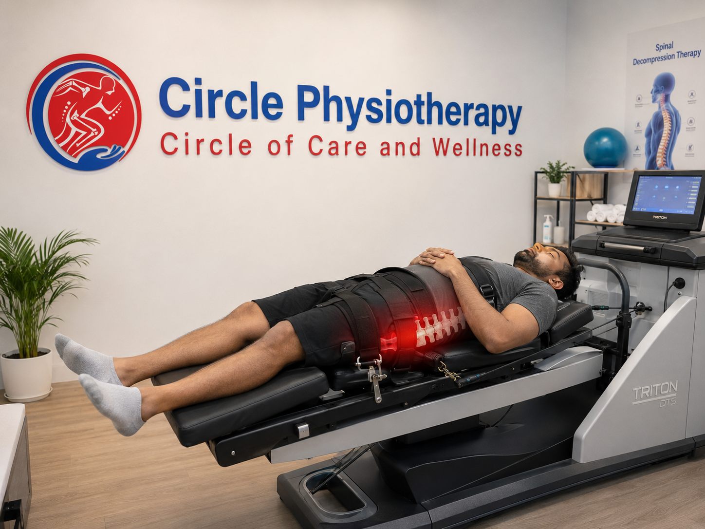 Spinal decompression therapy for persistent back pain in Brampton